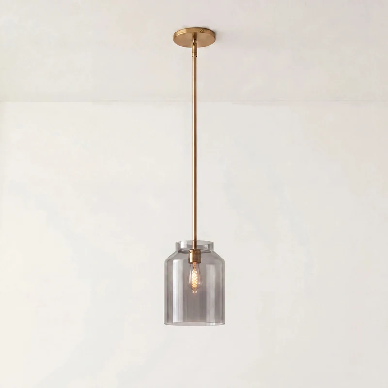 Scandinavische Hanglamp – Moderne Metalen Designlamp in Matte Afwerking – Stijlvolle Pendelverlichting voor Eetkamer Keuken Woonkamer | Sansoti