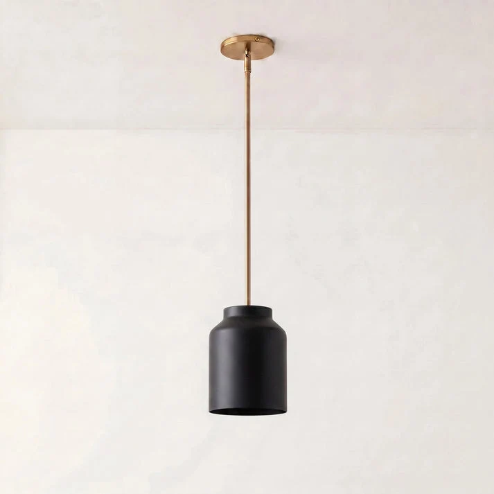 Scandinavische Hanglamp – Moderne Metalen Designlamp in Matte Afwerking – Stijlvolle Pendelverlichting voor Eetkamer Keuken Woonkamer | Sansoti