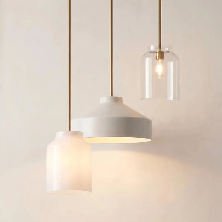 Scandinavische Hanglamp – Moderne Metalen Designlamp in Matte Afwerking – Stijlvolle Pendelverlichting voor Eetkamer Keuken Woonkamer | Sansoti