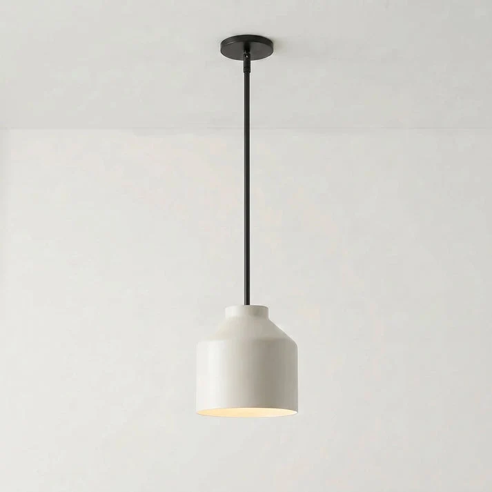 Scandinavische Hanglamp – Moderne Metalen Designlamp in Matte Afwerking – Stijlvolle Pendelverlichting voor Eetkamer Keuken Woonkamer | Sansoti