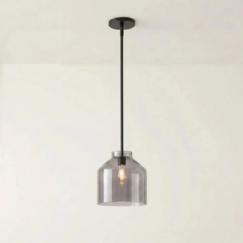 Scandinavische Hanglamp – Moderne Metalen Designlamp in Matte Afwerking – Stijlvolle Pendelverlichting voor Eetkamer Keuken Woonkamer | Sansoti