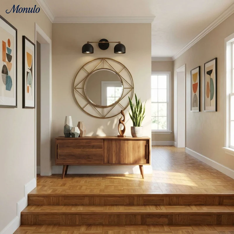 Wandlamp Koepelscherm Mid-Century Retro Design Badkamer Gang | Sansoti