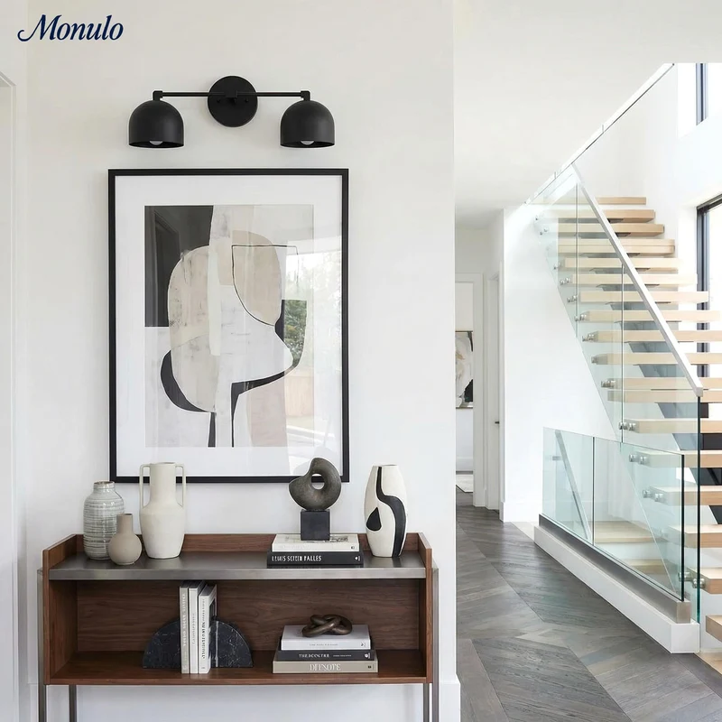 Wandlamp Koepelscherm Mid-Century Retro Design Badkamer Gang | Sansoti