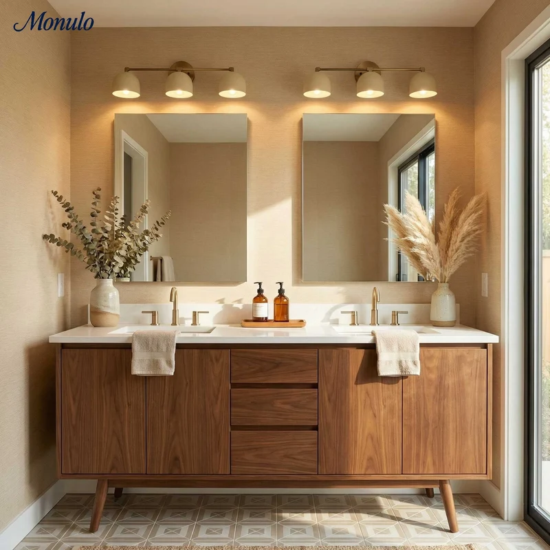 Wandlamp Koepelscherm Mid-Century Retro Design Badkamer Gang | Sansoti