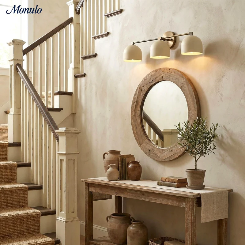 Wandlamp Koepelscherm Mid-Century Retro Design Badkamer Gang | Sansoti