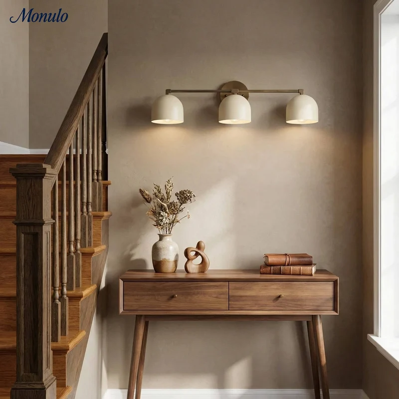 Wandlamp Koepelscherm Mid-Century Retro Design Badkamer Gang | Sansoti