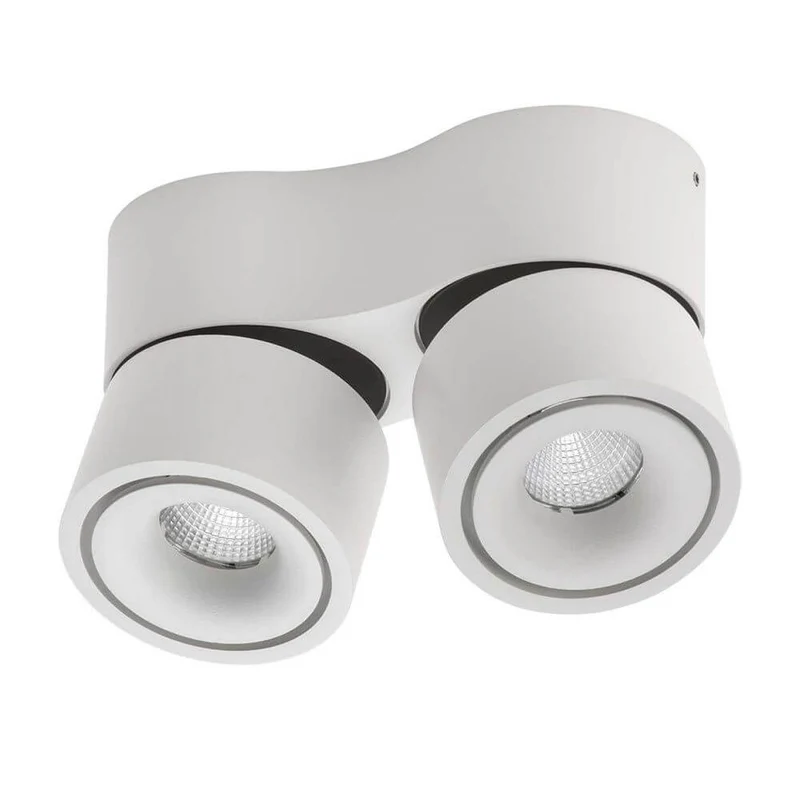LED Aufbauspot Simple Mini 2x550lm Weiß