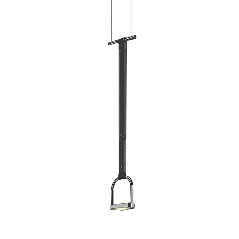 Hanglampen met Leren Riemen Industrieel Design Rustiek Metaal Nikkel voor Eetkamer Keukeneiland | Sansoti