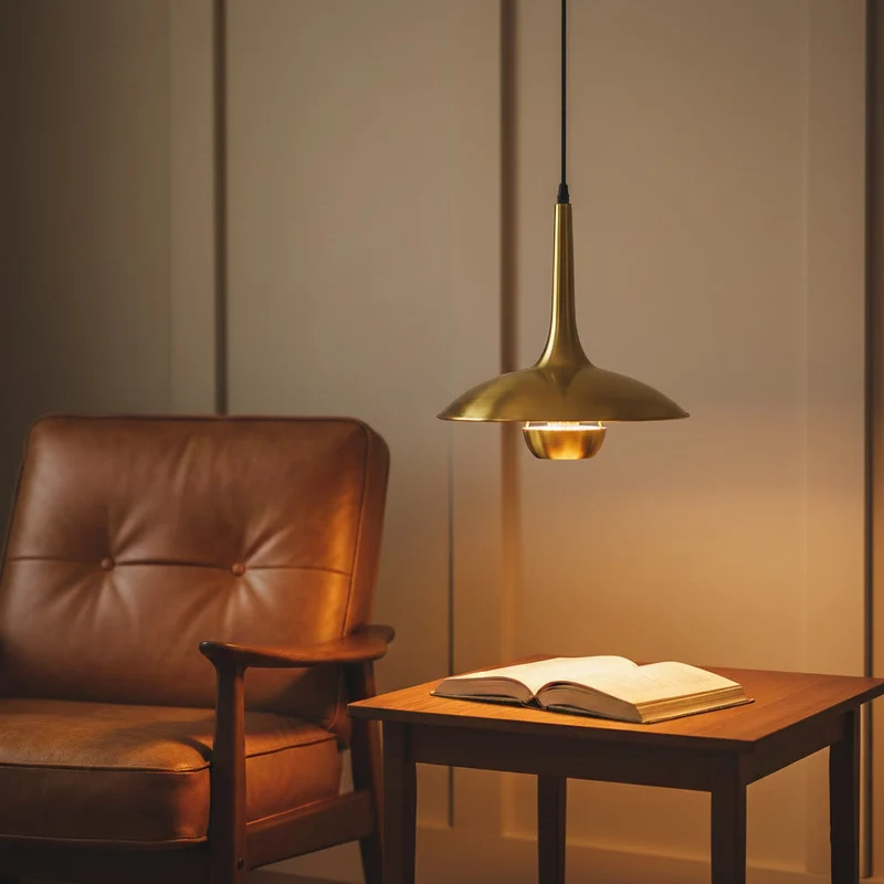 Verstelbare Hanglamp Onos – Hoogte-instelbaar met Tegengewichtbal – Chroom of Goud Metaal – Vintage 1970s Design – Retro Pendelverlichting voor Eettafel en Keukeneiland | Sansoti