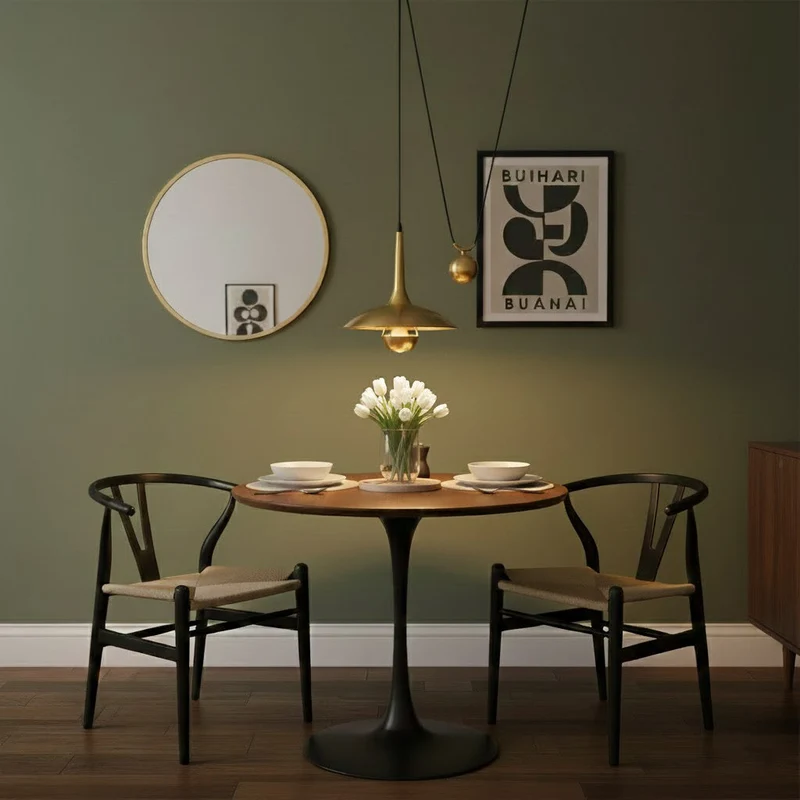 Verstelbare Hanglamp Onos – Hoogte-instelbaar met Tegengewichtbal – Chroom of Goud Metaal – Vintage 1970s Design – Retro Pendelverlichting voor Eettafel en Keukeneiland | Sansoti