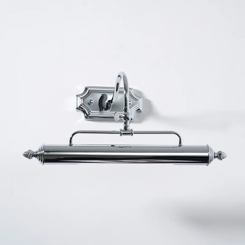 Vellichor Wandlamp met Verstelbare Arm - Zwanenhals Leeslamp voor Schilderijen en Spiegels - Industriële Wandverlichting | Sansoti