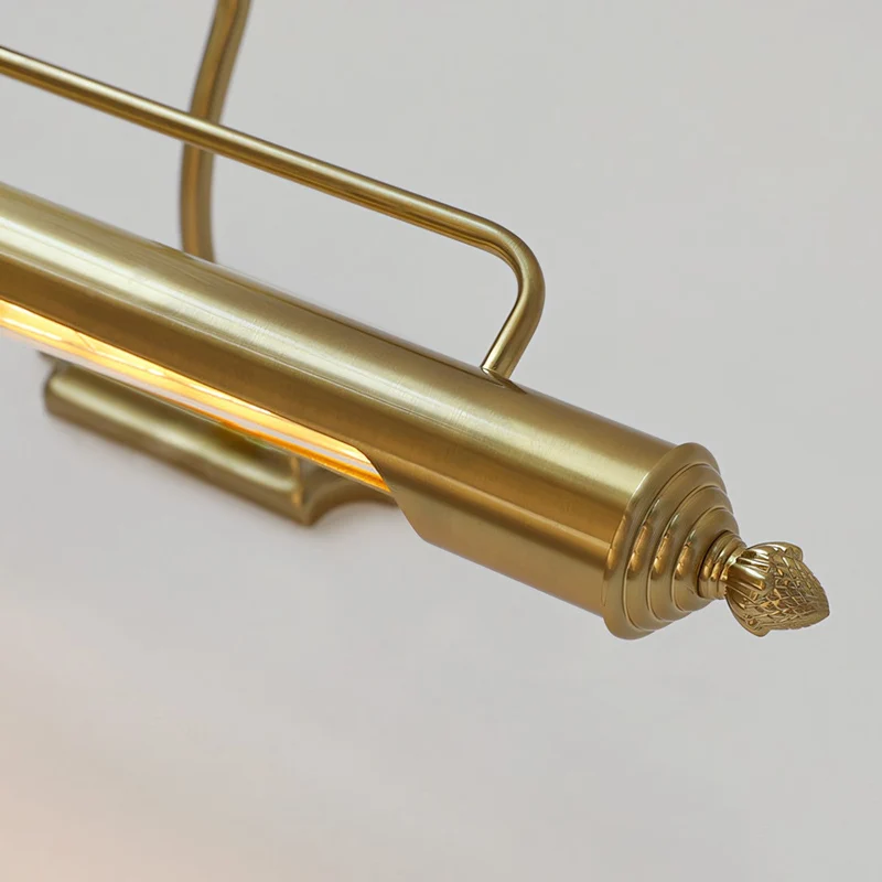 Vellichor Wandlamp met Verstelbare Arm - Zwanenhals Leeslamp voor Schilderijen en Spiegels - Industriële Wandverlichting | Sansoti