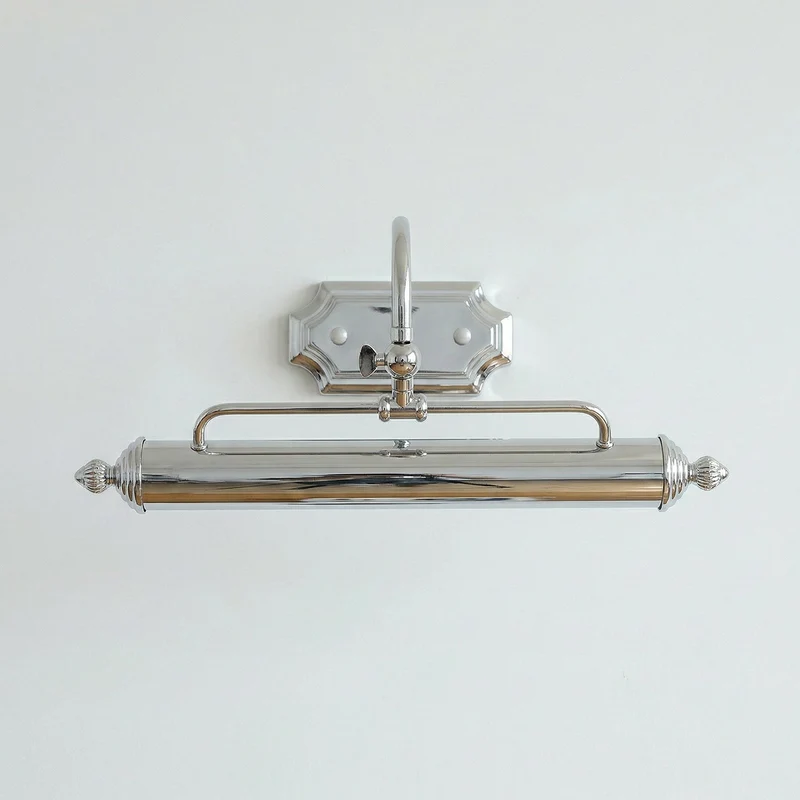 Vellichor Wandlamp met Verstelbare Arm - Zwanenhals Leeslamp voor Schilderijen en Spiegels - Industriële Wandverlichting | Sansoti