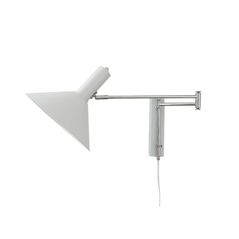 Verstelbare Metalen Wandlamp met Gelede Arm Industriële Stijl Muurverlichting Moderne Leeslamp | Sansoti