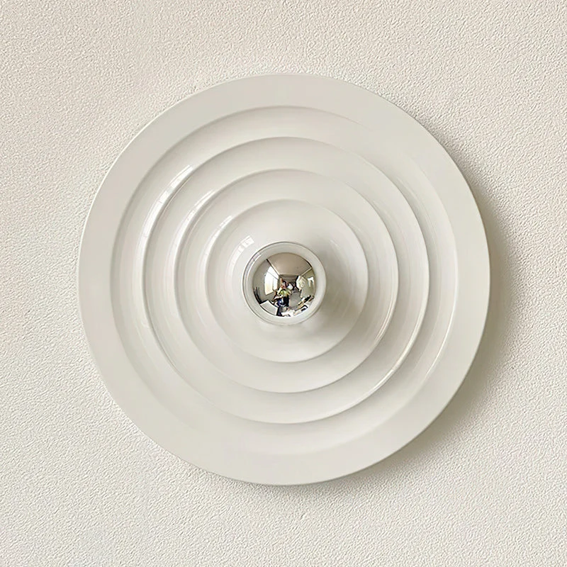 Moderne Disc Wandlamp Ijzer Wit Zwart Oranje Nikkel Messing Plafondlamp Dubbelfunctie Porches Patio Interieur Verlichting | Sansoti