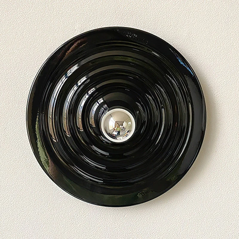 Moderne Disc Wandlamp Ijzer Wit Zwart Oranje Nikkel Messing Plafondlamp Dubbelfunctie Porches Patio Interieur Verlichting | Sansoti