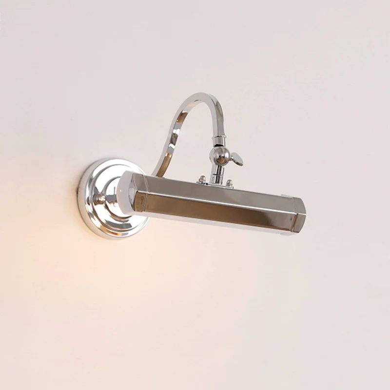 Verstelbare Design Wandlamp met Zwanenhals – IJzeren Picture Light met G9 Fitting in Chroom, Zwart of Koper | Sansoti
