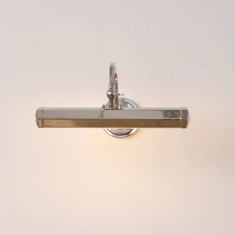 Verstelbare Design Wandlamp met Zwanenhals – IJzeren Picture Light met G9 Fitting in Chroom, Zwart of Koper | Sansoti
