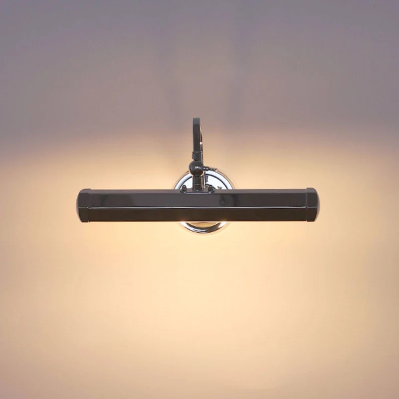 Verstelbare Design Wandlamp met Zwanenhals – IJzeren Picture Light met G9 Fitting in Chroom, Zwart of Koper | Sansoti