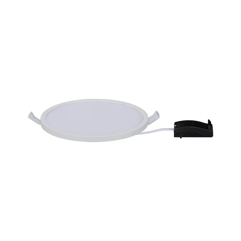 EBL Set Panel Areo rund IP23 LED 1x12W 3000K 180mm Weiß