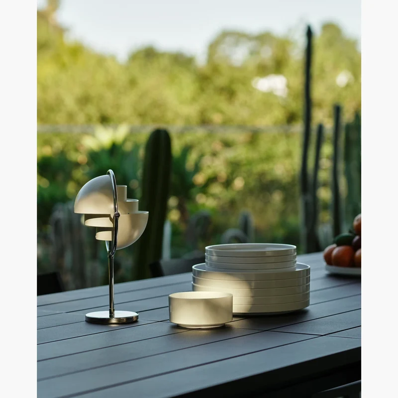Draagbare Tafellamp met Geïntegreerde LED en USB-Oplaadbare Batterij – Dimbaar 330 Lumen 3000K Modern Design | Sansoti