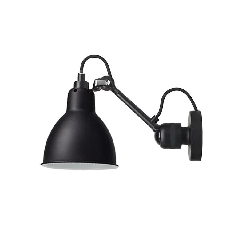 Verstelbare Wandlamp Zwart Mat 15cm Breedte Met Scharnierende Arm Voor Leeshoek Kantoor Werklamp Modern Design | Sansoti