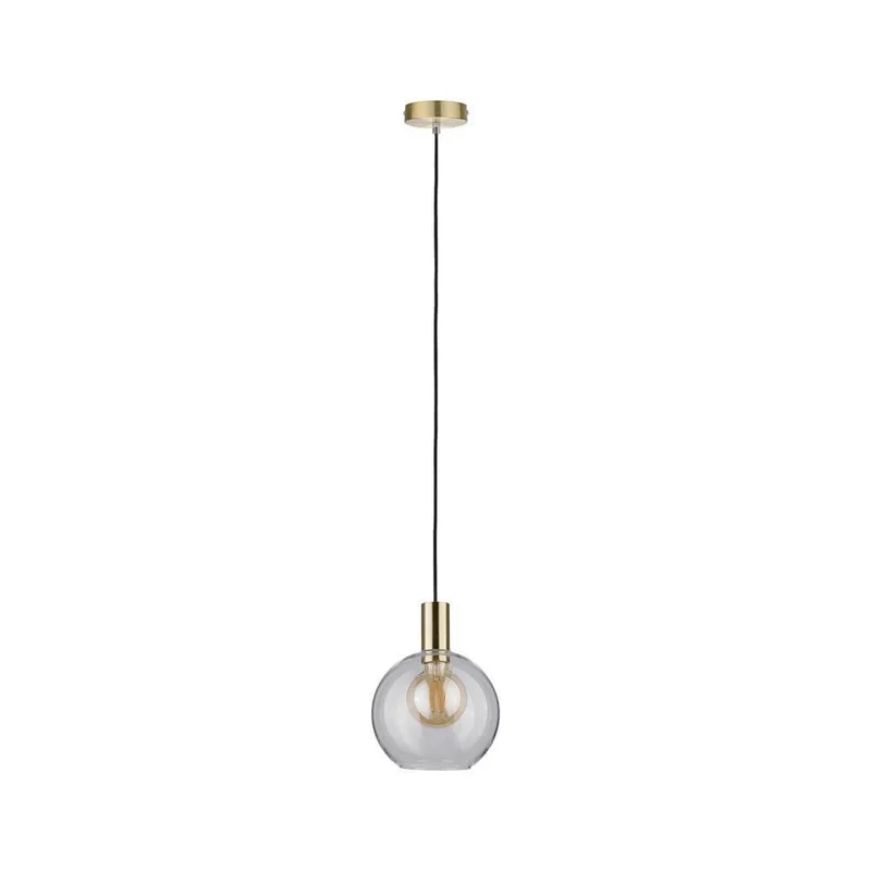 Neordic Esben Pendell max1x20W E27 Klar Messing gebürstet