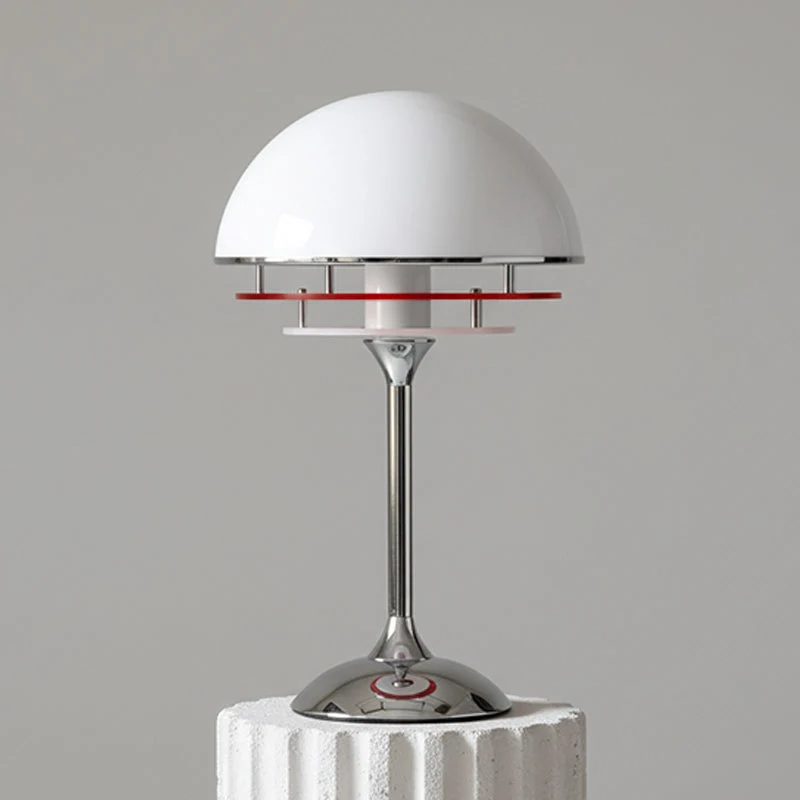 Bauhaus Tafellamp met Acryldiscs Oranje of Wit | Sansoti