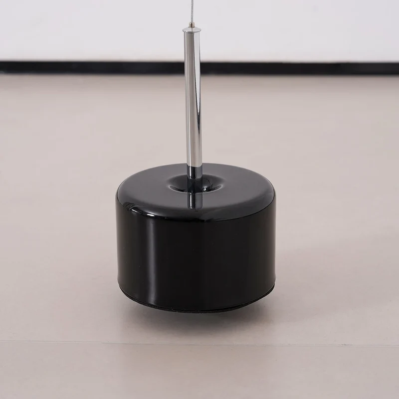 In Hoogte Verstelbare Hanglamp met Metalen Buiskap – Zwart/Wit/Rood | Sansoti