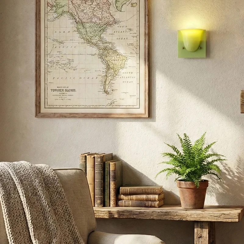 Mollo Wandlamp — Organische Hars & IJzer Wandverlichting | Sansoti