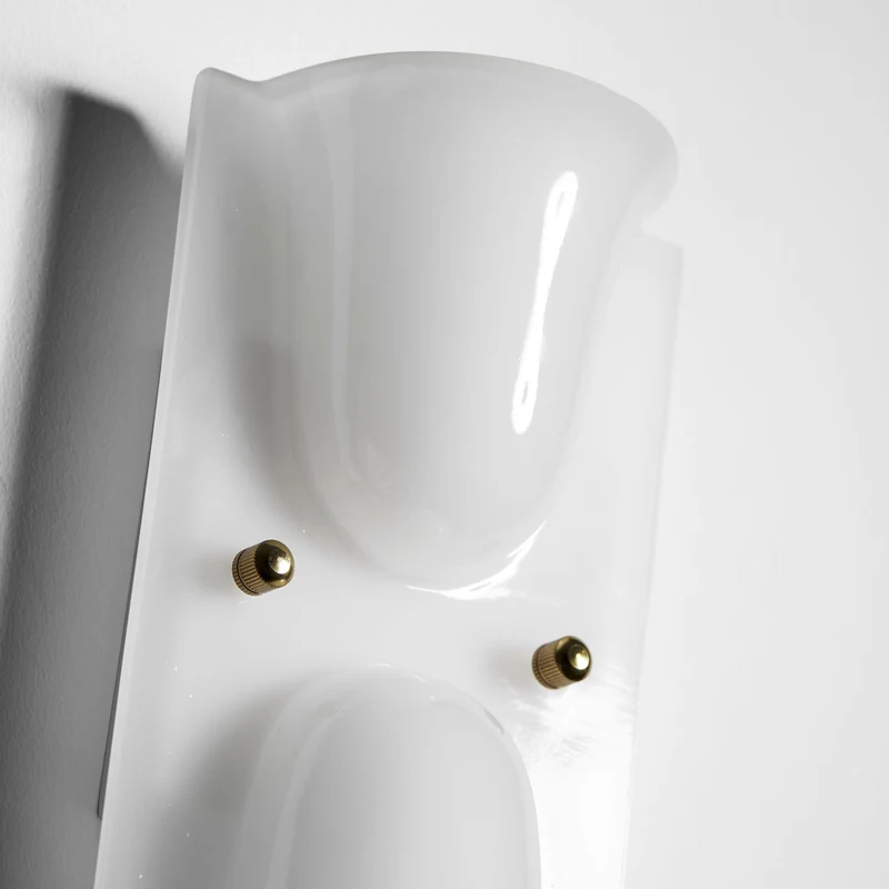 Mollo Wandlamp — Organische Hars & IJzer Wandverlichting | Sansoti
