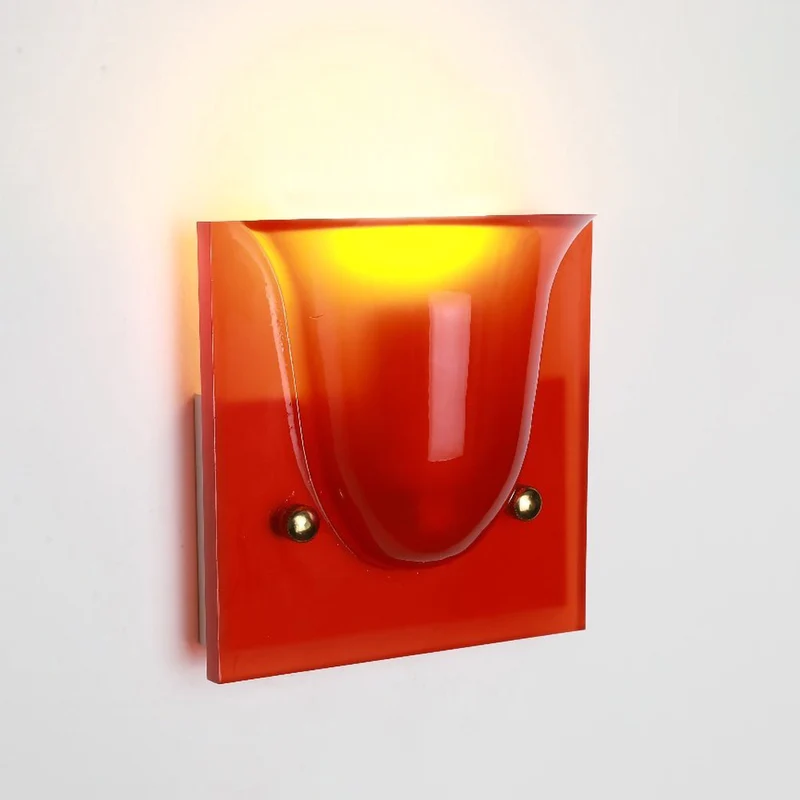 Mollo Wandlamp — Organische Hars & IJzer Wandverlichting | Sansoti