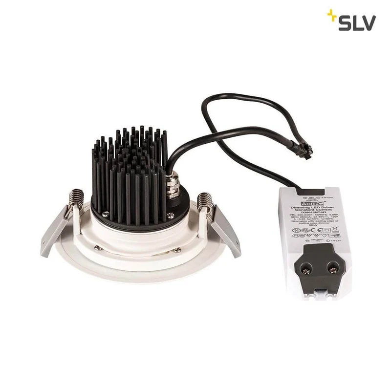Kini LED Outdoor Deckeneinbauleuchte Weiß 3000K 60° IP65
