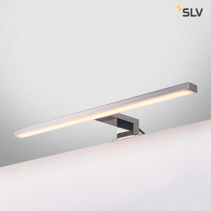 DORISA LED Spiegelleuchte lang chrom 4000K IP44