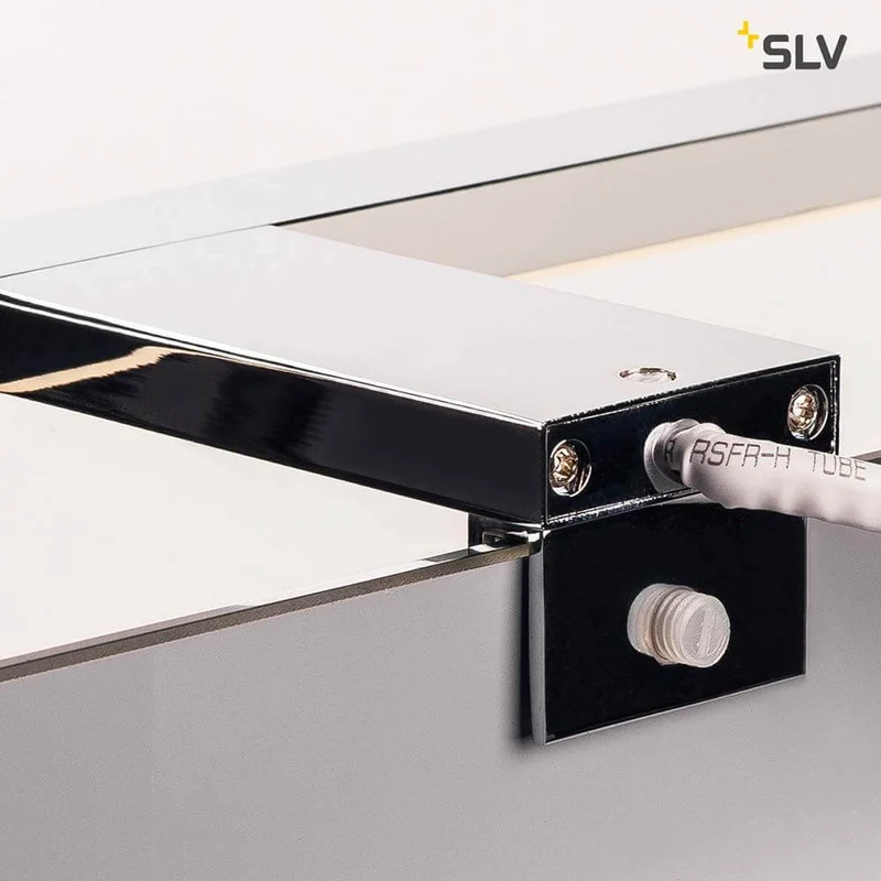 DORISA LED Spiegelleuchte lang chrom 4000K IP44