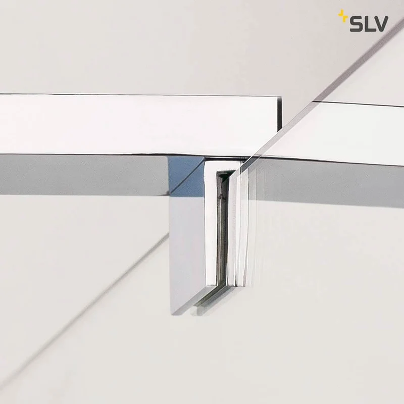 DORISA LED Spiegelleuchte kurz chrom 4000K IP44