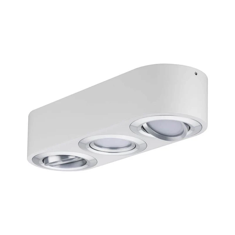 Wandleuchte Argun LED 3x4,8W Weiß Alu-Gebürstet