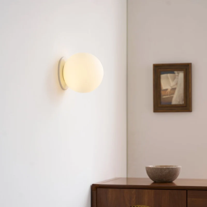 Glazen Wandlamp met Gouden of Zilveren Fitting – Modern Design voor Slaapkamer en Woonkamer | Sansoti