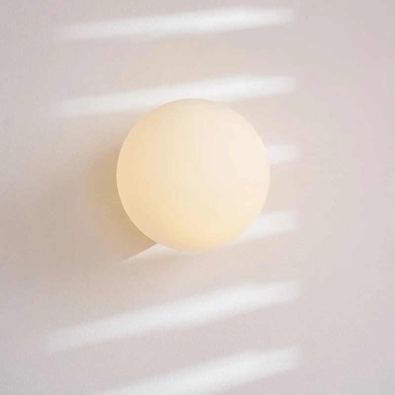 Glazen Wandlamp met Gouden of Zilveren Fitting – Modern Design voor Slaapkamer en Woonkamer | Sansoti