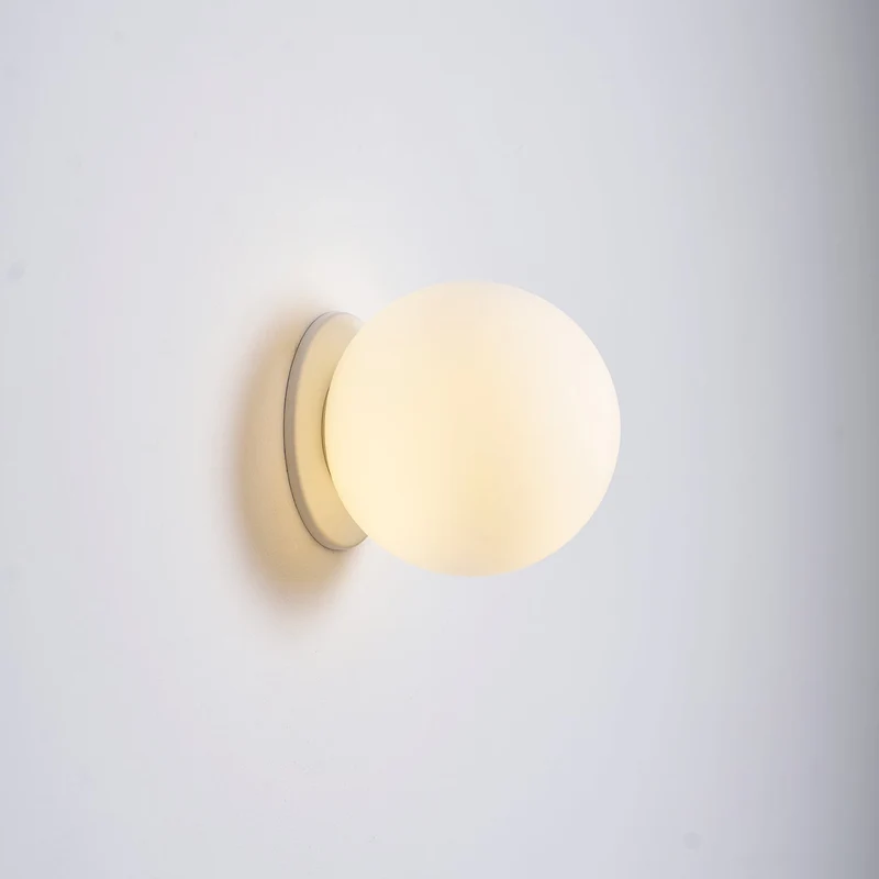 Glazen Wandlamp met Gouden of Zilveren Fitting – Modern Design voor Slaapkamer en Woonkamer | Sansoti