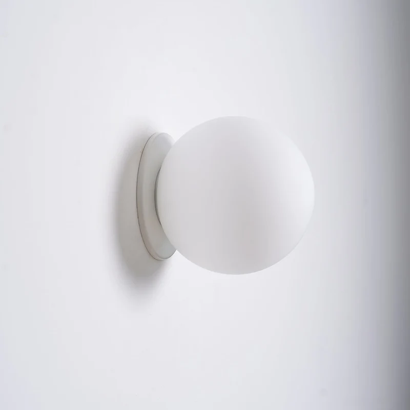 Glazen Wandlamp met Gouden of Zilveren Fitting – Modern Design voor Slaapkamer en Woonkamer | Sansoti