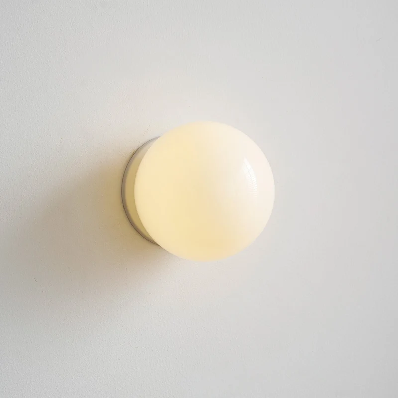 Glazen Wandlamp met Gouden of Zilveren Fitting – Modern Design voor Slaapkamer en Woonkamer | Sansoti