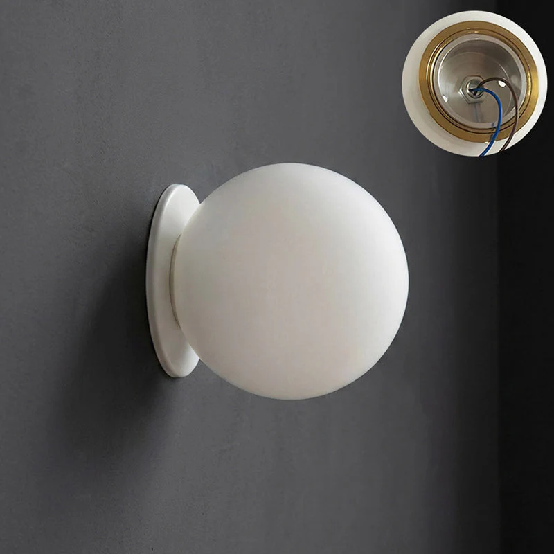 Glazen Wandlamp met Gouden of Zilveren Fitting – Modern Design voor Slaapkamer en Woonkamer | Sansoti