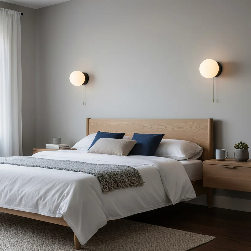 Glazen Wandlamp Scandinavisch Design met Ronde Bolkap Wit Glas G9 Fitting Compact & Modern Sfeervol voor Slaapkamer Hal | Sansoti