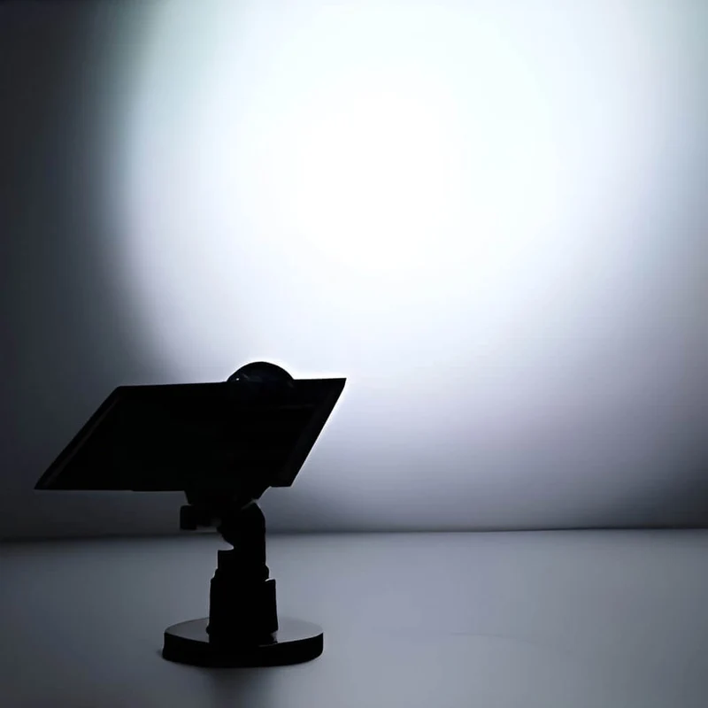 Solar Tuinspot LED RGB Buitenlamp IP65 Verstelbare Kop Aluminium Gazonverlichting | Sansoti