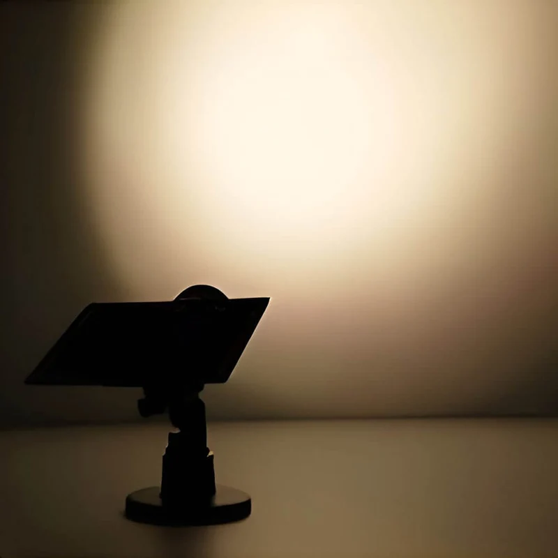 Solar Tuinspot LED RGB Buitenlamp IP65 Verstelbare Kop Aluminium Gazonverlichting | Sansoti