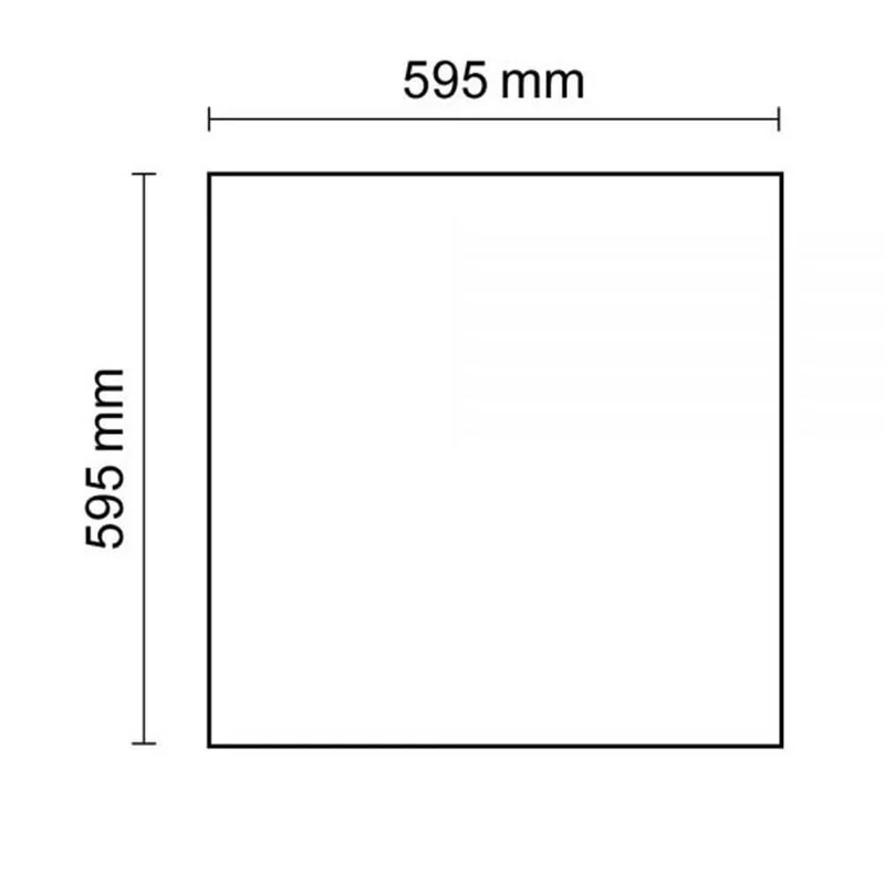 LED Panel Professional Line 600 Neutralweiß Dimmbar 4100lm Weiß