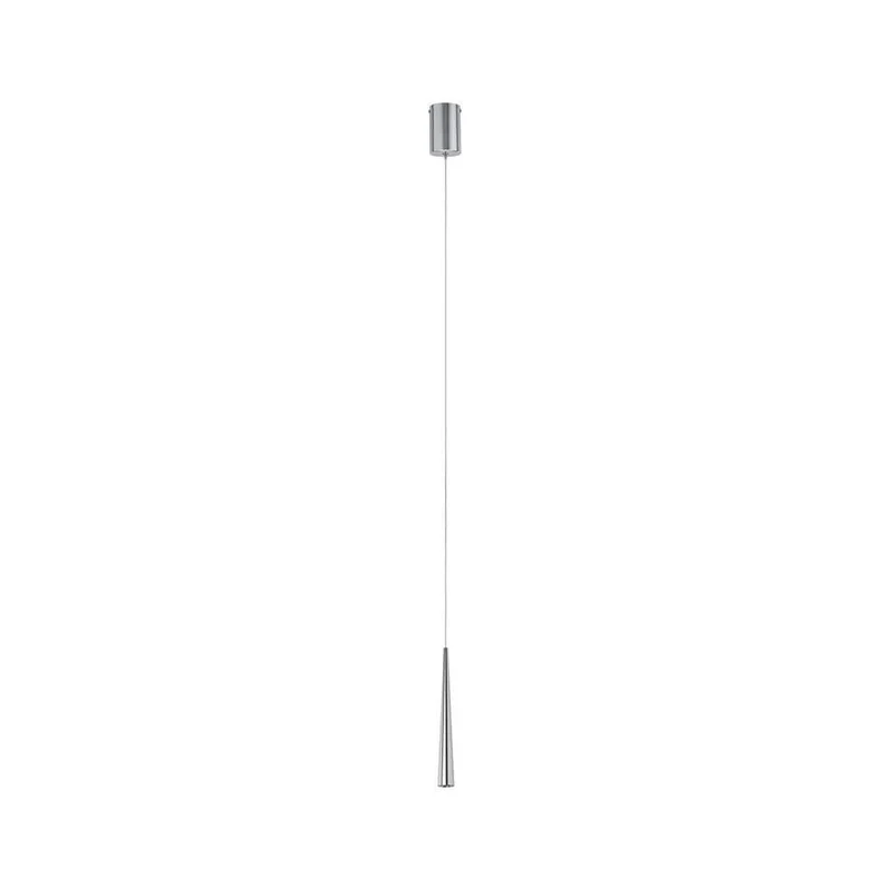 Gutta Pendelleuchte LED 1x7W Alu-Gebürstet