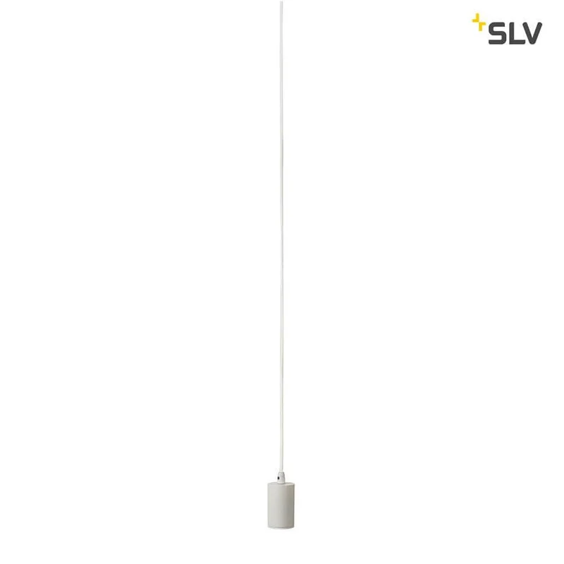 Fitu Pendelleuchte A60 Rund Weiß 5m Kabel