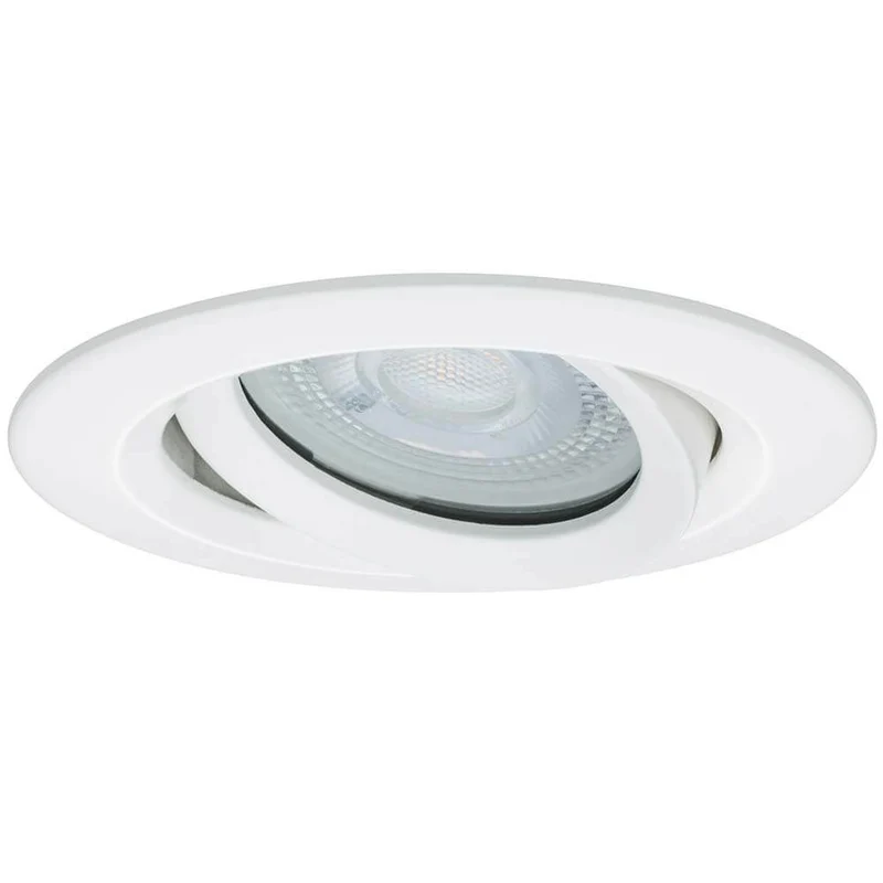 Premium EBL Set Nova IP65 schwenkbar LED 1x7W GU10 Weiß
